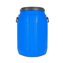 Бочка пластиковая 65 л Quadro с хомутом в Новосибирске