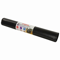 Мешки для мусора 240 л, черные, в рулоне 5 шт., ПВД 80 мкм, 1400х900 мм, LAIMA, 605339 в Новосибирске