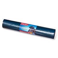Мешки для мусора 240 л, черные, в рулоне 20 шт., ПВД 35 мкм, 1400х900 мм, PACLAN Big&Strong, 600823 в Новосибирске