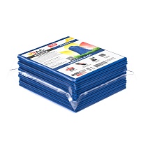 Мешки для мусора 160 л, синие, в пачке 10 шт., ПВД, 40 мкм, 900х1100 мм, i-Bag в Новосибирске