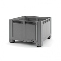 Контейнер iBox сплошной на ножках 1130x1130x760 мм в Новосибирске