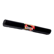 Мешки для мусора 180 л, черные, в рулоне 5 шт., ПВД, 80 мкм, 1100х900 мм, МЕШКОFF, 4216 в Новосибирске